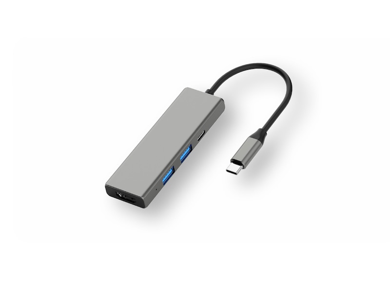 Andersson USB-C Hub (grå) Dockingstasjon