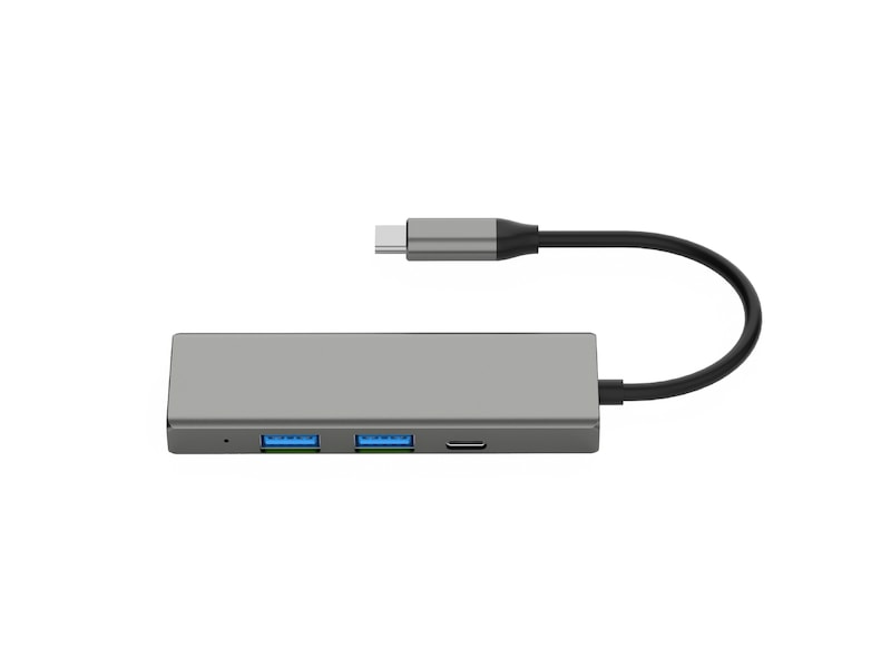 Andersson USB-C Hub (grå) Dockingstasjon