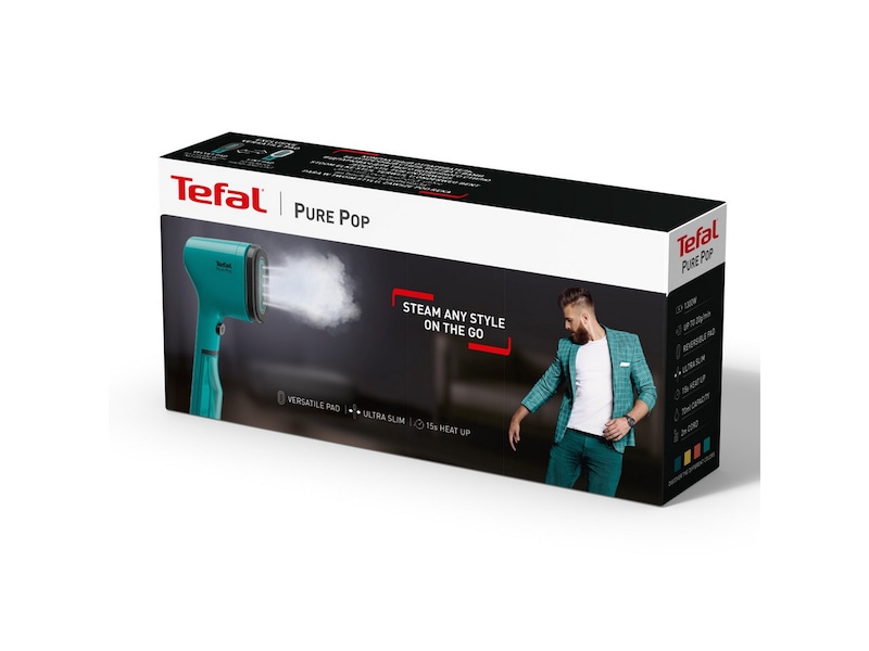 Tefal Pure POP Garment Steamer (grønn) Dampgeneratorer