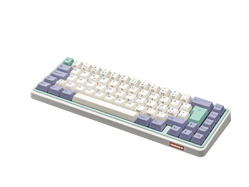 Varmilo VXT68 Minilo Eucalyptus TKL Brown Trådløst Gamingtastatur Gaming Tastatur