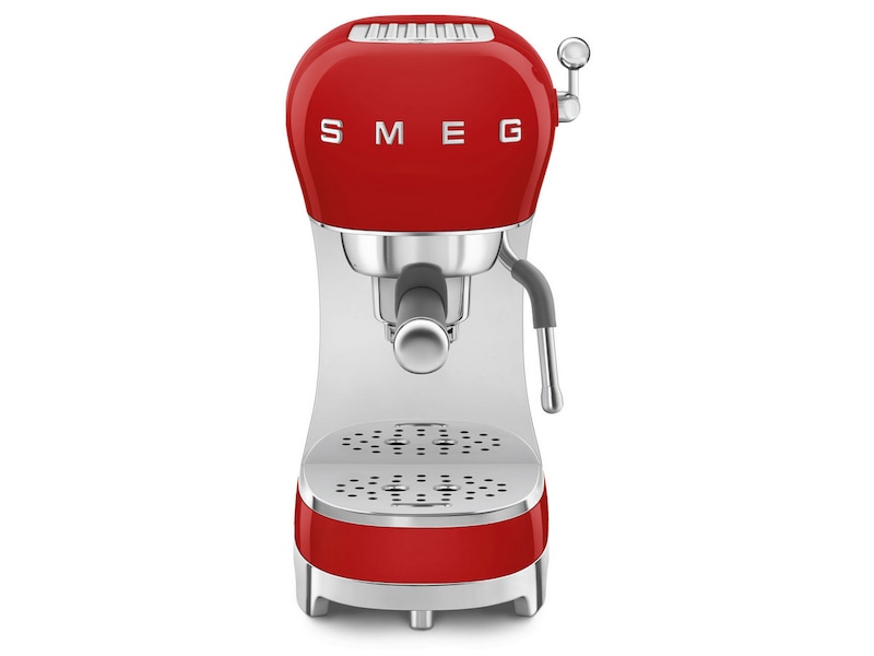 Smeg ECF02RDEU Manuell espressomaskin (rød) Espresso Halvautomatisk