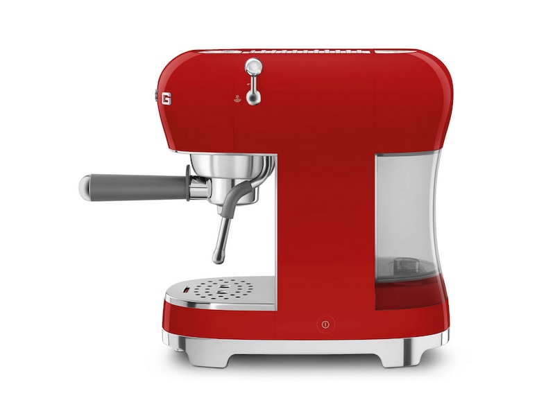 Smeg ECF02RDEU Manuell espressomaskin (rød) Espresso Halvautomatisk