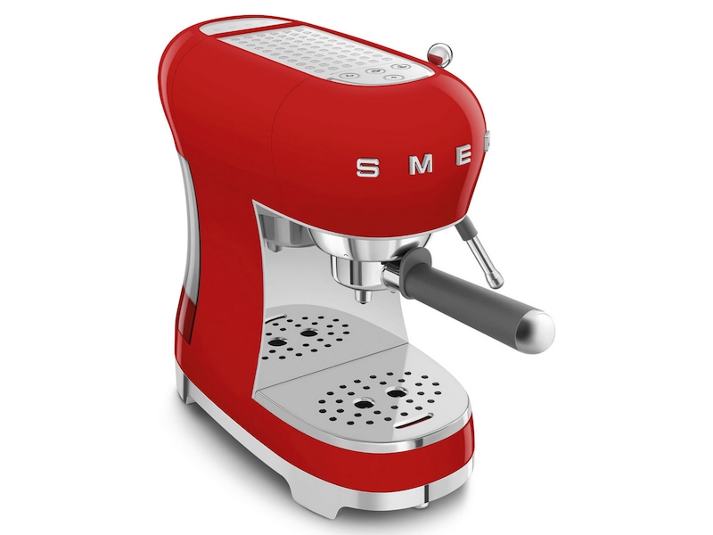 Smeg ECF02RDEU Manuell espressomaskin (rød) Espresso Halvautomatisk