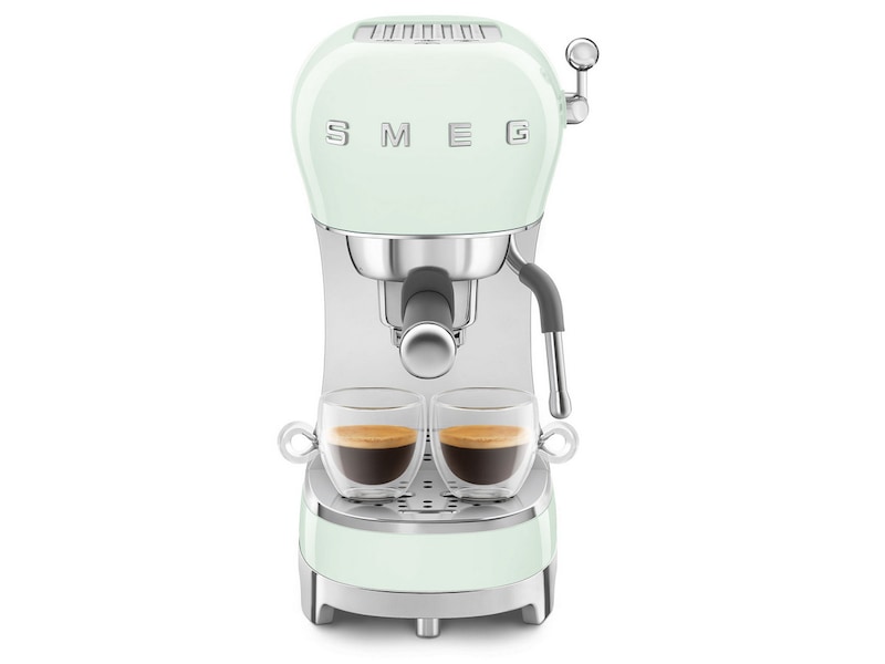 Smeg ECF02PGEU Manuell espressomaskin (pastel grønn) Espresso Halvautomatisk