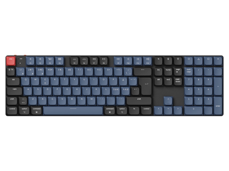 Keychron K5 Pro QMK/VIA RGB Gateron Red trådløst gamingtastatur Gaming Tastatur