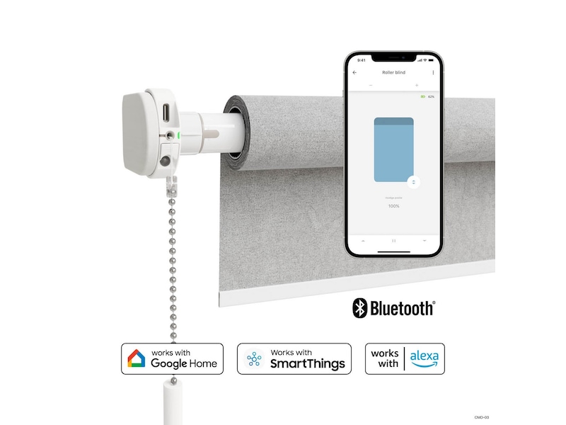 MotionBlinds Retrofit Motor for Rullegardiner m/ Bluetooth Dør- og vindusensorer