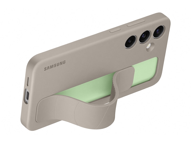 Samsung Galaxy S24+ Standing Grip Deksel (taupe) Deksel til mobiltelefon