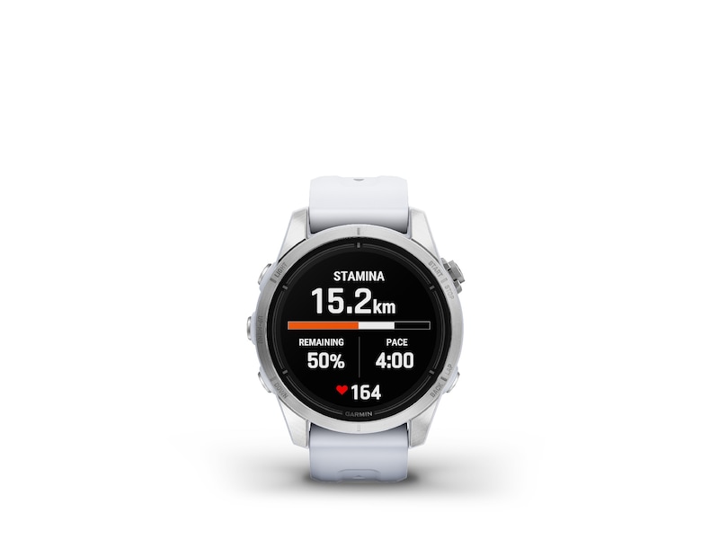 Garmin epix Pro (gen 2) 42mm GPS (whitestone) -B-Grade Demo klokker