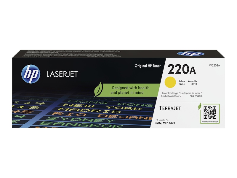 HP toner 220A gul Lasertoner