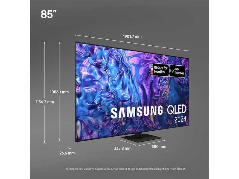 Samsung 85" Q70D QLED 4K TV TQ85Q70D TV-er