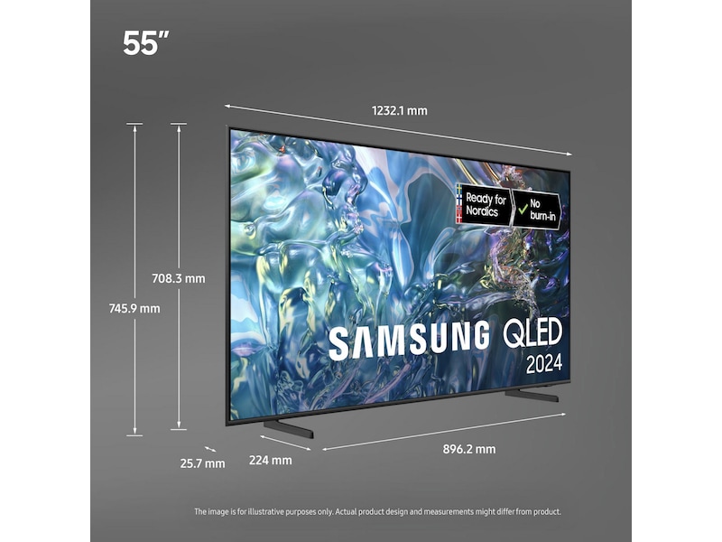 Samsung 55" Q60D QLED 4K TV TQ55Q60D TV-er