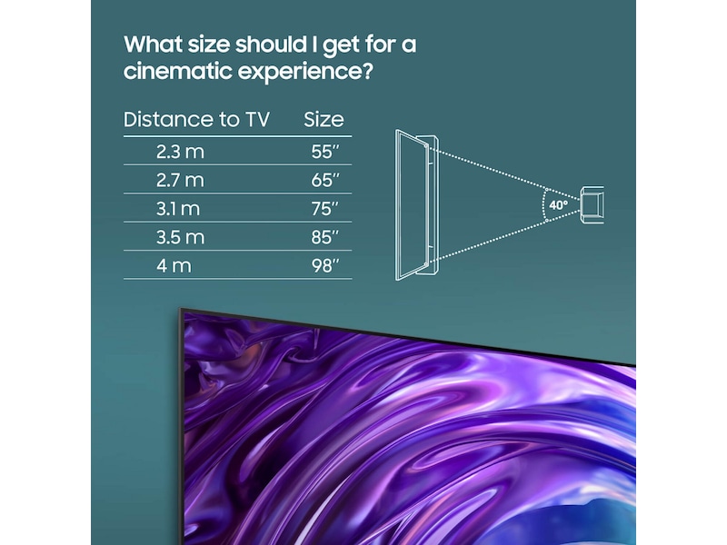 Samsung 55" S95D OLED 4K TV TQ55S95D TV-er