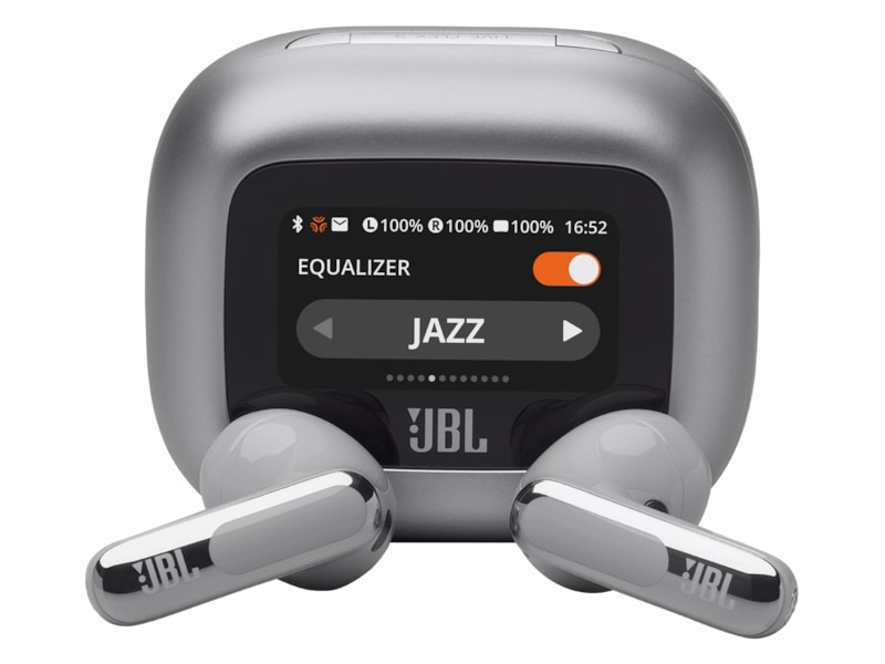 JBL LIVE FLEX 3 Trådløse Høretelefoner, Earbuds (Sølv) Øreplugger