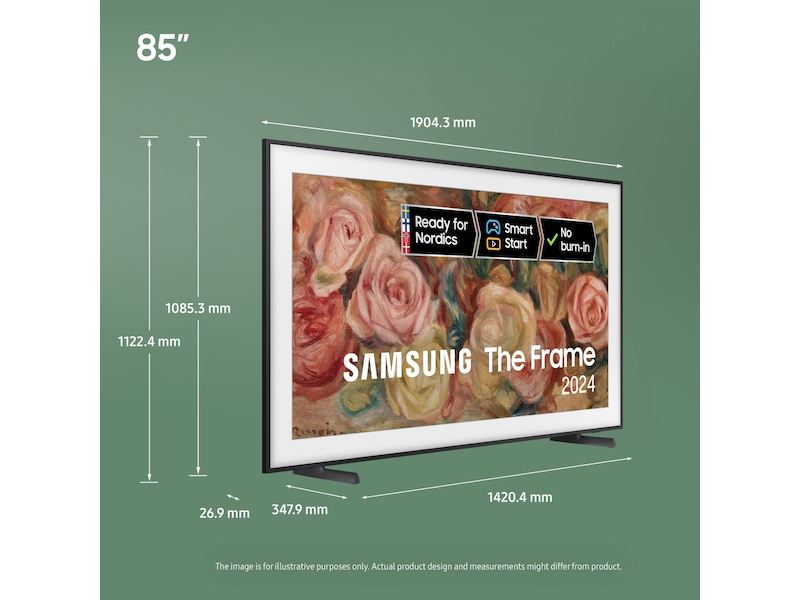 Samsung 85” The Frame 2024 TQ85LS03D TV-er