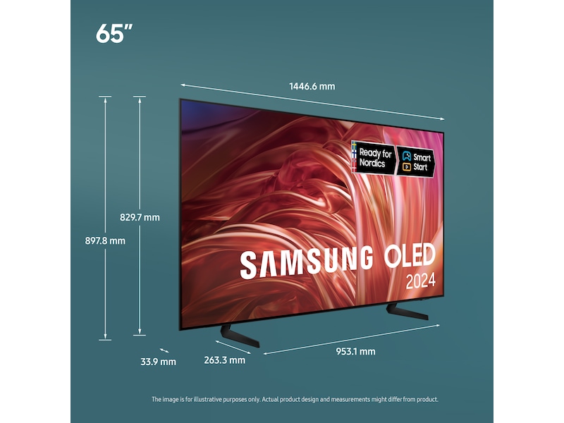 Samsung 65" S85D 4K OLED Smart TV TQ65S85D TV-er