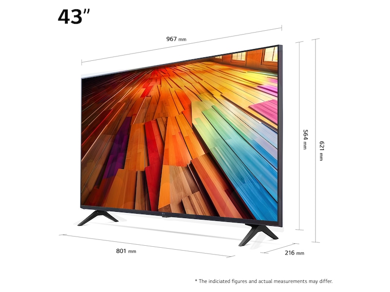 LG 43'' UHD-TV UT80 4K TV (2024) 43UT80006LA TV-er