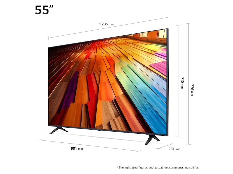 LG 55'' UHD-TV UT80 4K TV (2024) 55UT80006LA TV-er