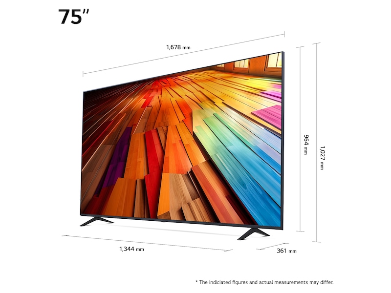 LG 75'' UHD-TV UT80 4K TV (2024) 75UT80006LA TV-er