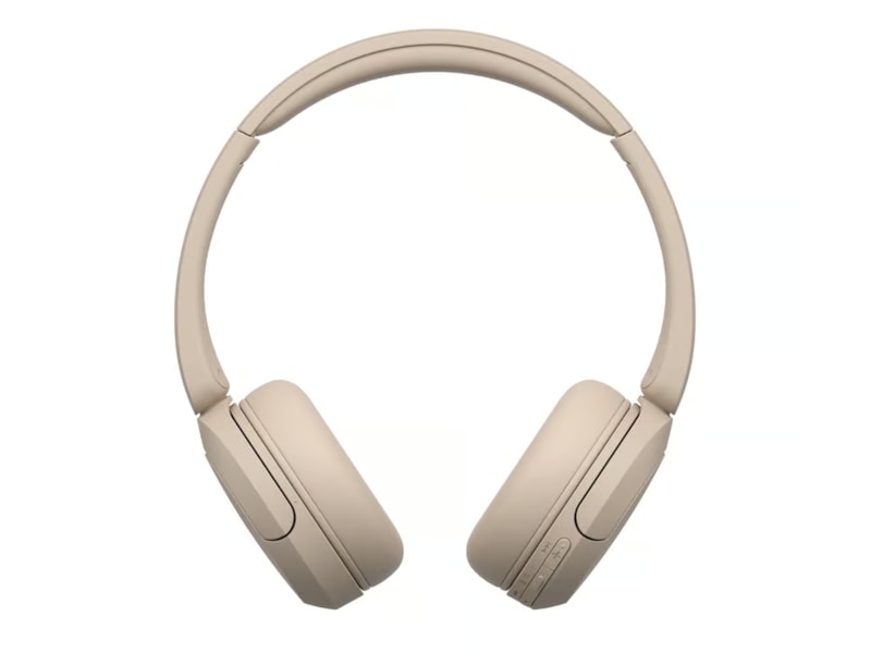 Sony WH-CH520 trådløse hodetelefoner, On-Ear (beige) Trådløst