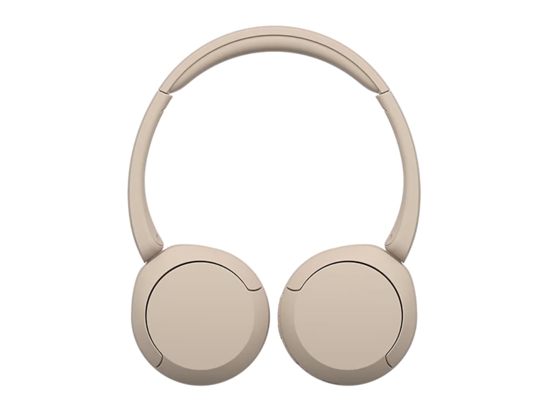 Sony WH-CH520 trådløse hodetelefoner, On-Ear (beige) Trådløst