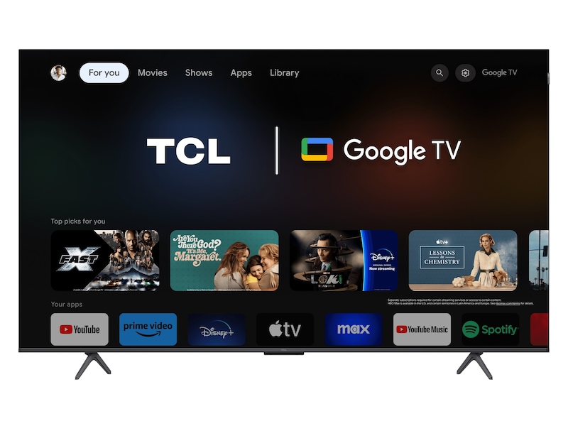 TCL 75" 75C61B QLED Pro 4K Google TV TV-er