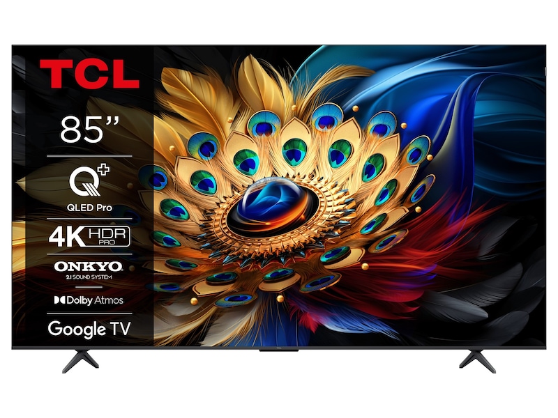 TCL 85" 85C61B QLED Pro 4K Google TV TV-er