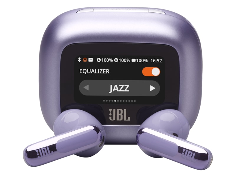 JBL LIVE FLEX 3 Trådløse Høretelefoner, Earbuds (Lilla) Øreplugger