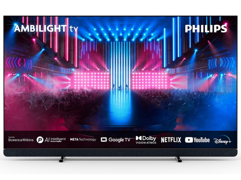 Philips 65" 4K UHD OLED+ Smart TV Ambilight 65OLED909 TV-er