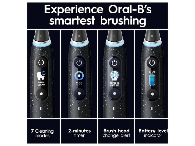 Oral-B iO 10 Elektrisk Tannbørste (sort) Tannpleie