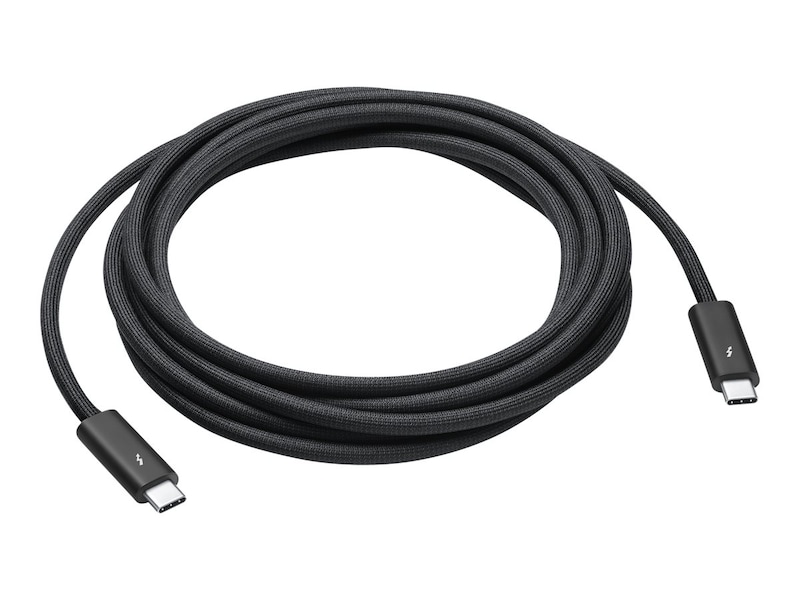 Apple Thunderbolt PRO-kabel 3m (sort) USBkabler