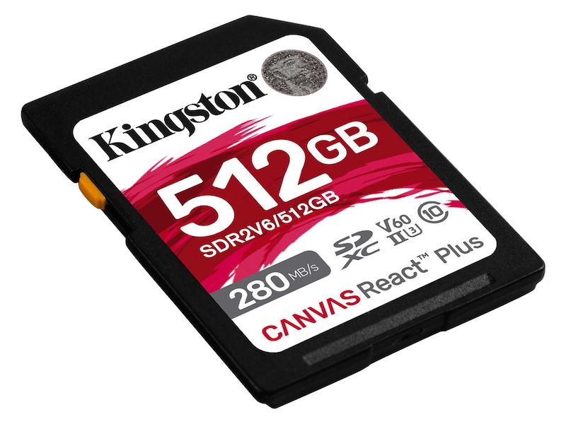 Kingston Canvas React Plus V60 512GB Kortlesere