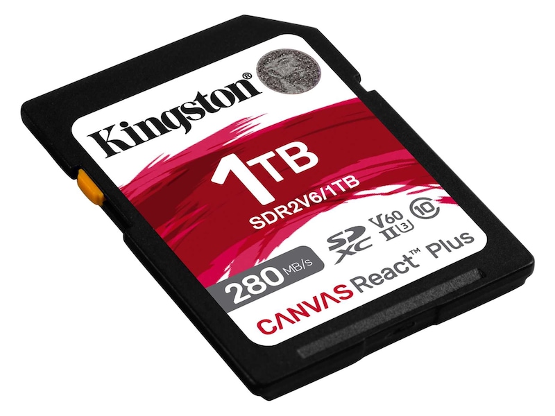 Kingston Canvas React Plus V60 1TB Kortlesere