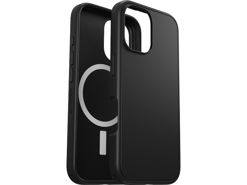 OtterBox iPhone 16 Symmetry deksel - ProPack (sort) Deksel til mobiltelefon