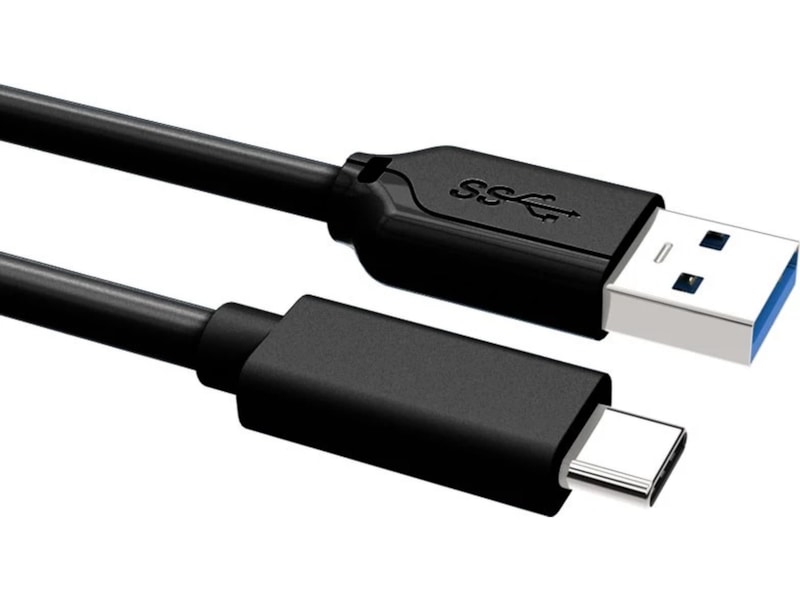 Andersson USB-C til USB-A kabel 1m (sort) USBkabler