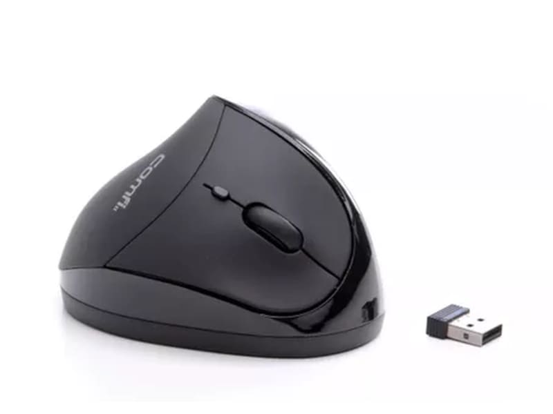 KENSON Vertical Mouse Comfi 2 trådløs mus (sort) Ergonomi