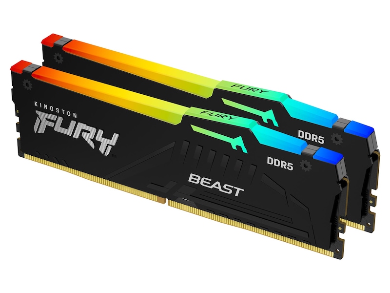 Kingston FURY Beast RGB DDR5 6000MHz 32GB Minnebrikker