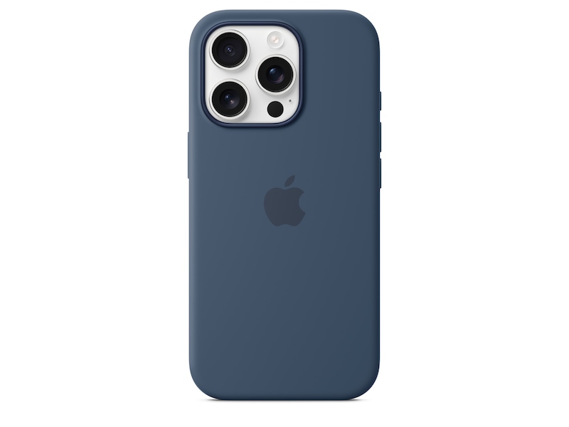 Apple iPhone 16 Pro Silikondeksel (denim) Deksel til mobiltelefon