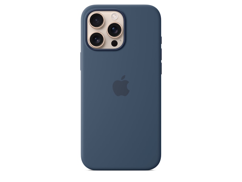 Apple iPhone 16 Pro Max Silikondeksel (denim) Deksel til mobiltelefon