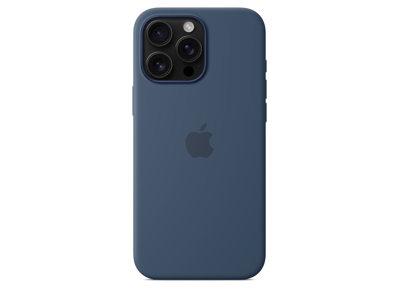 Apple iPhone 16 Pro Max Silikondeksel (denim) Deksel til mobiltelefon