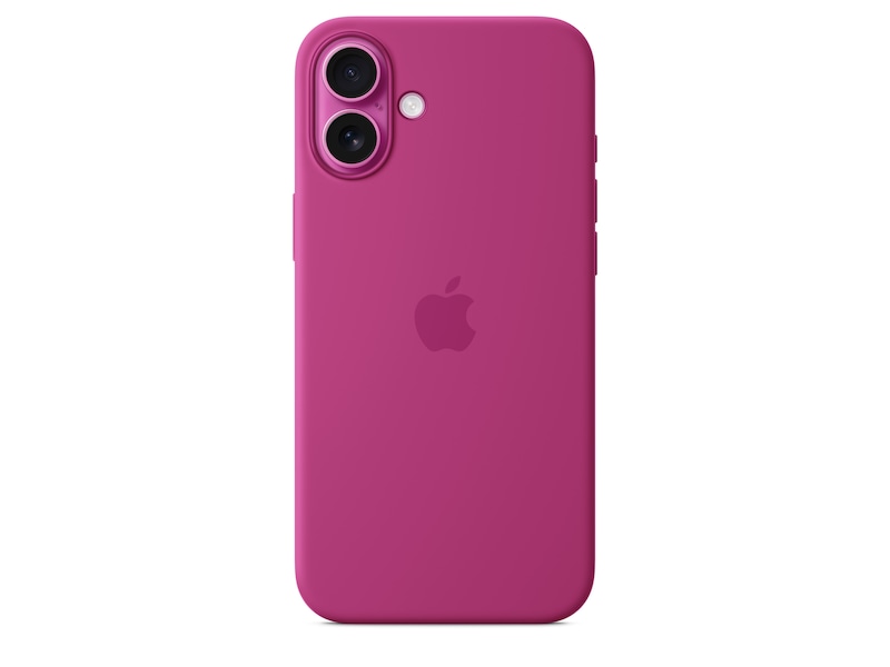 Apple iPhone 16 Plus Silikondeksel (fuksia) Deksel til mobiltelefon