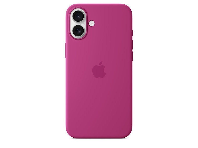 Apple iPhone 16 Plus Silikondeksel (fuksia) Deksel til mobiltelefon