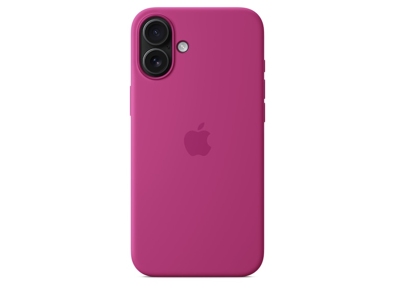 Apple iPhone 16 Plus Silikondeksel (fuksia) Deksel til mobiltelefon