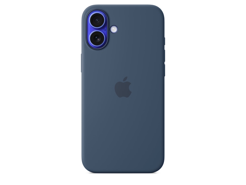 Apple iPhone 16 Plus Silikondeksel (denim) Deksel til mobiltelefon