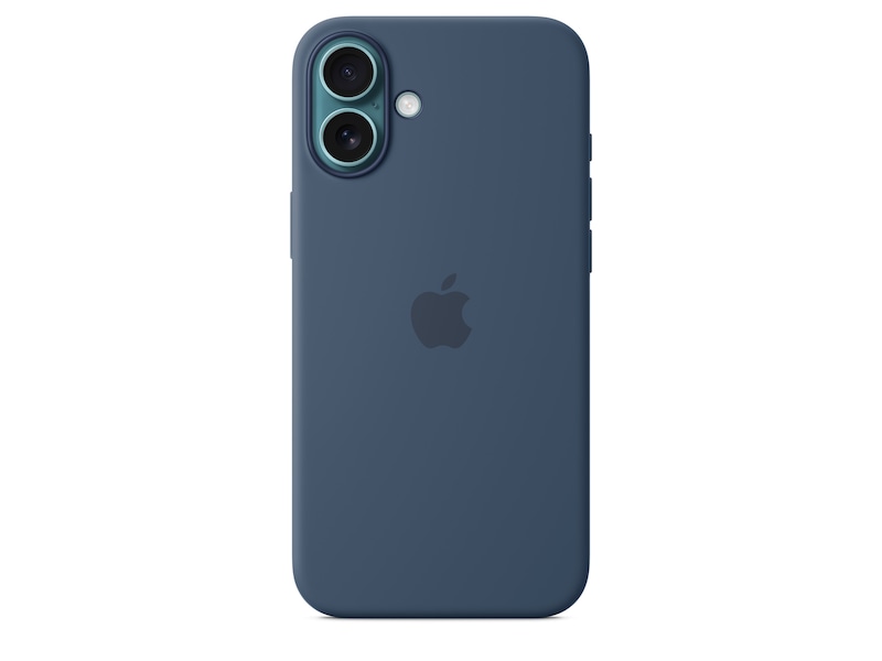 Apple iPhone 16 Plus Silikondeksel (denim) Deksel til mobiltelefon