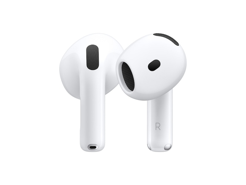 Apple AirPods 4 med Støyredusering trådløse ørepropper, In-Ear (hvit) Øreplugger