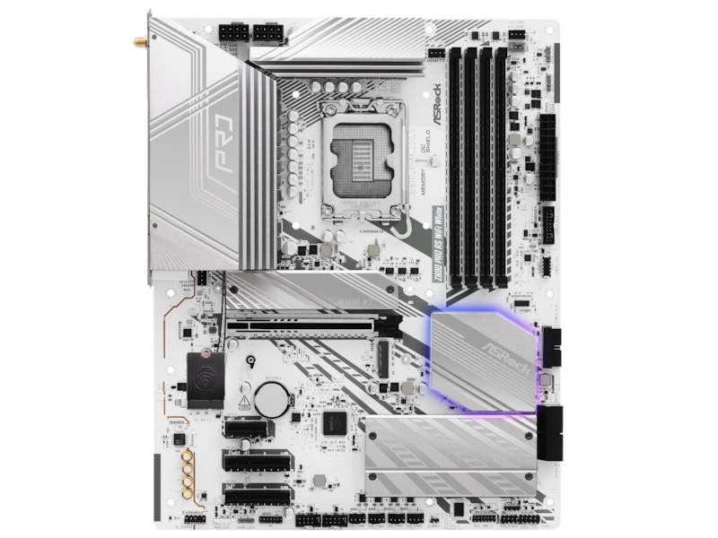 ASRock Z890 PRO RS WIFI Hovedkort (hvit) Intel Socket