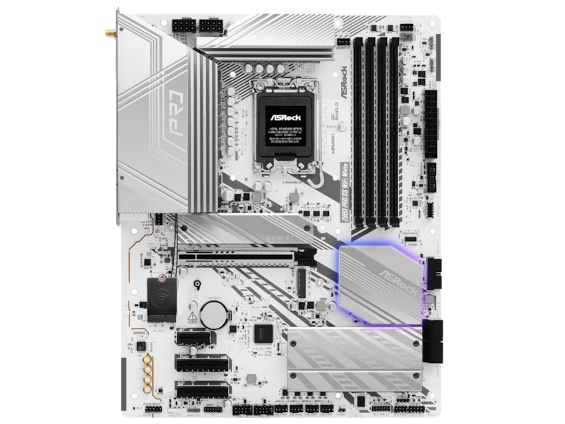 ASRock Z890 PRO RS WIFI Hovedkort (hvit) Intel Socket