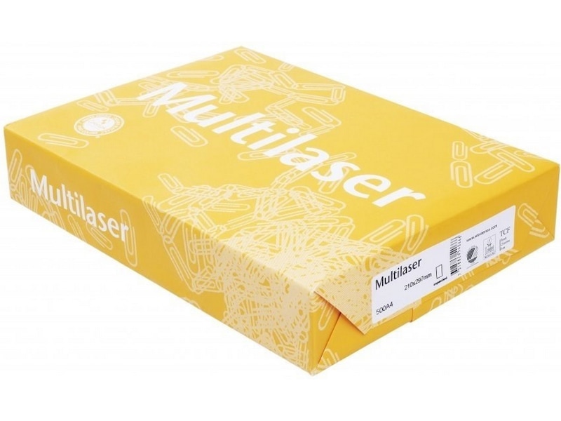 Multilaser papir A4 500 ark Papir