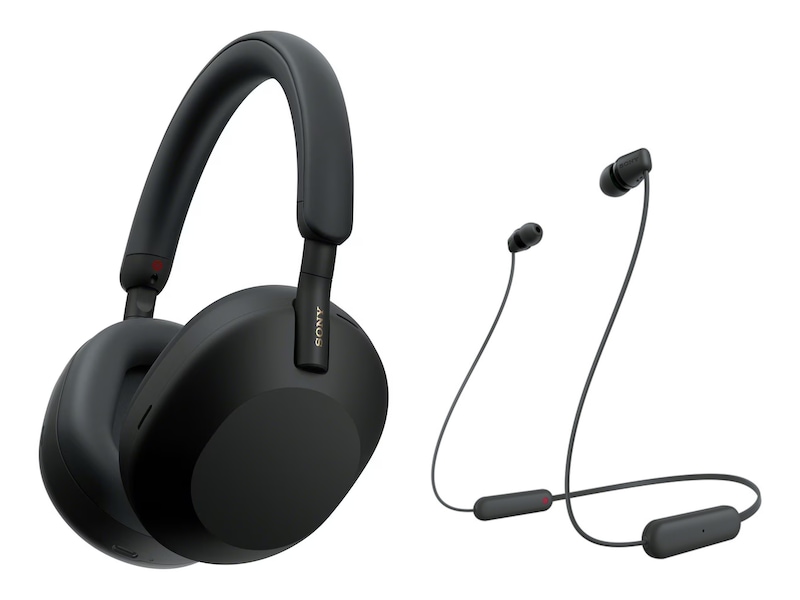 Sony WH-1000XM5 trådløse hodetelefoner, Over-Ear  (sort) Trådløst