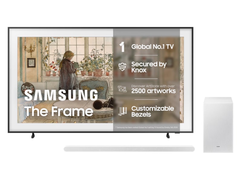 Samsung 75” The Frame 2024 TQ75LS03D TV-er